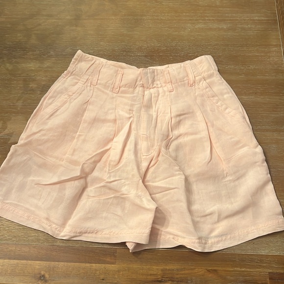 Free People | Calla Linen Trouser Shorts NWT - Picture 4 of 6